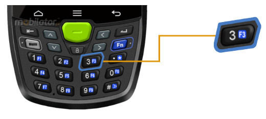 22 keys keyboard for mobipad MPS8W